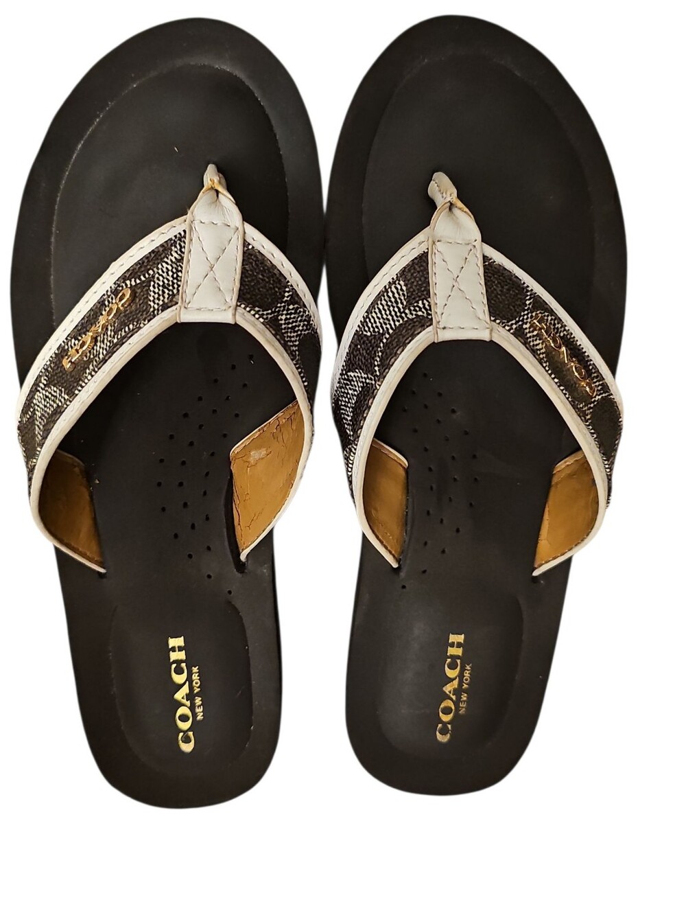 Coach Judy Sandals In Box Size 7 EUC
